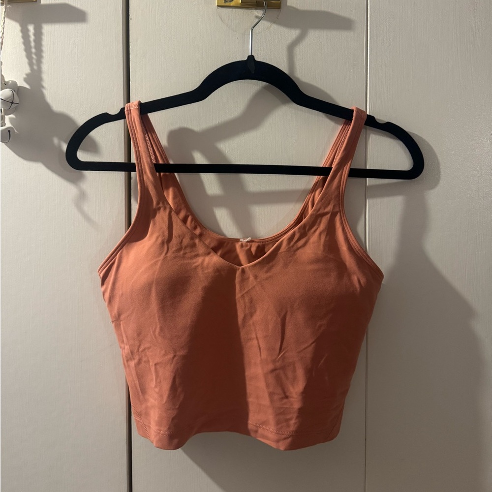 Lululemon Coral Align CroppedTank Top